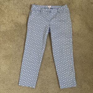 laundry by Shelli Segal blue and white sz 6